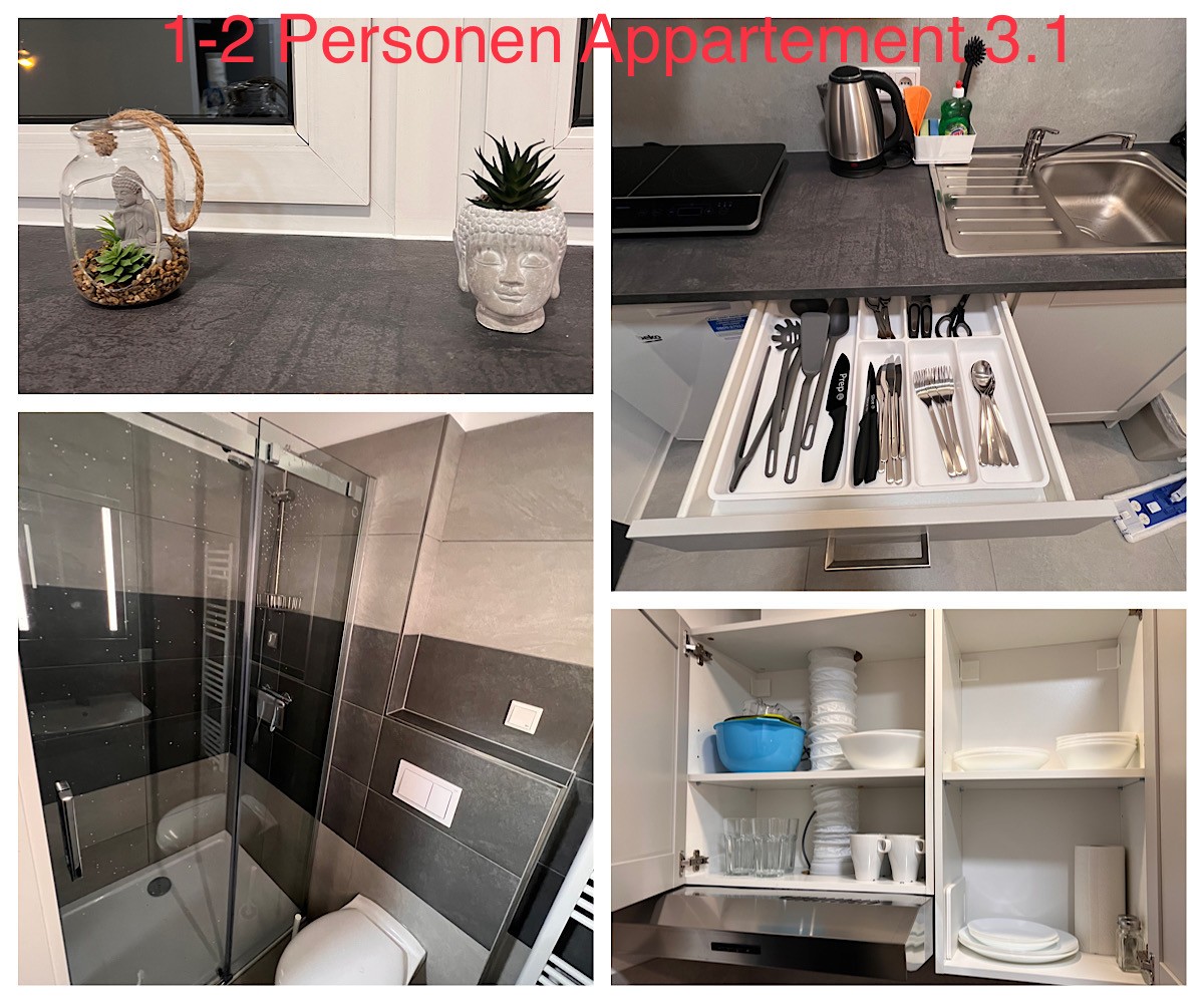 Monteur-Zimmer - Düsseldorf - Monteur-Appartements für 1-5 Personen in Remscheid