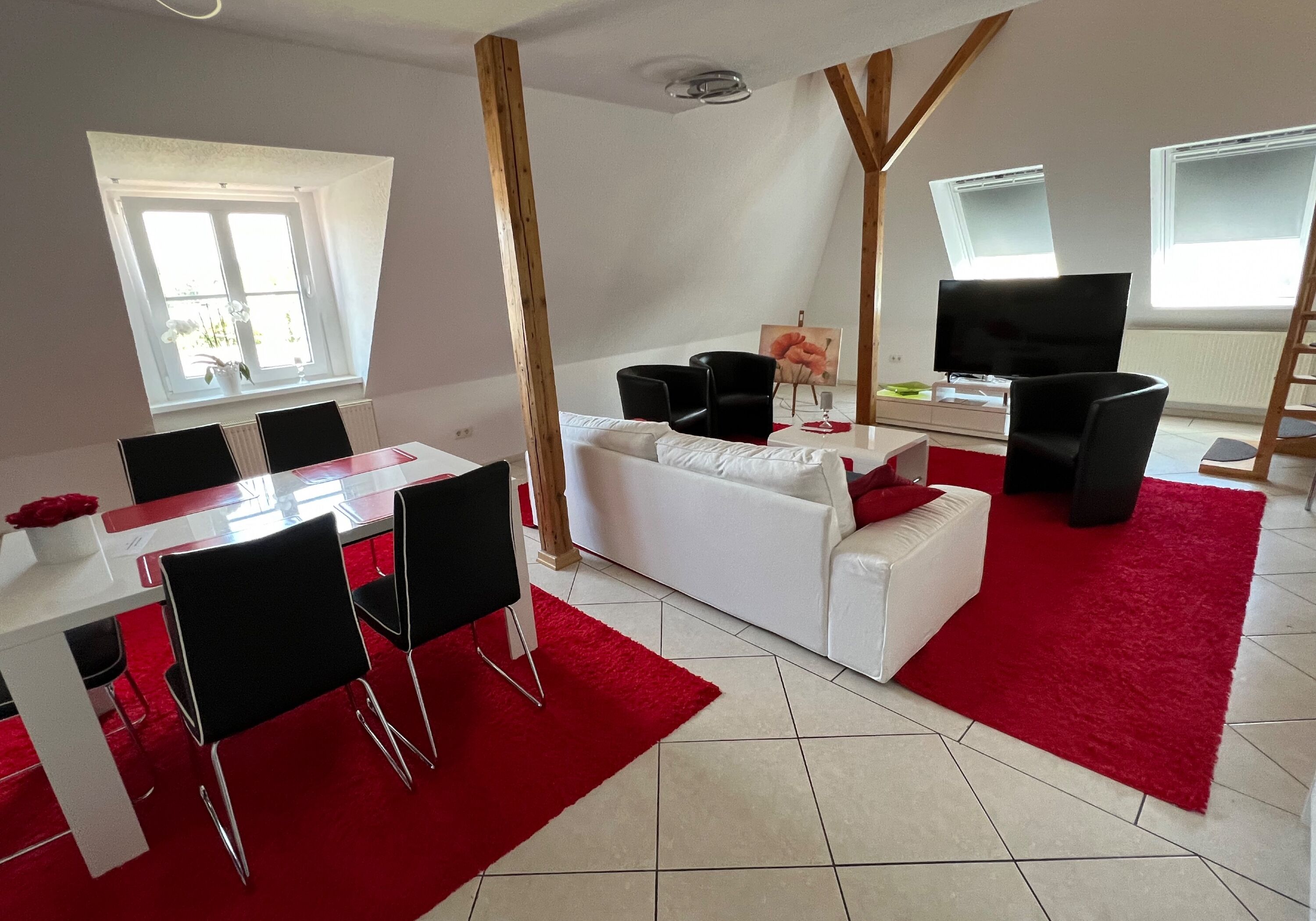 Monteur-Zimmer - Leopoldshöhe - Bielefeld-Brake/hochwertig voll möblierte 3 Zimmer Wohnung