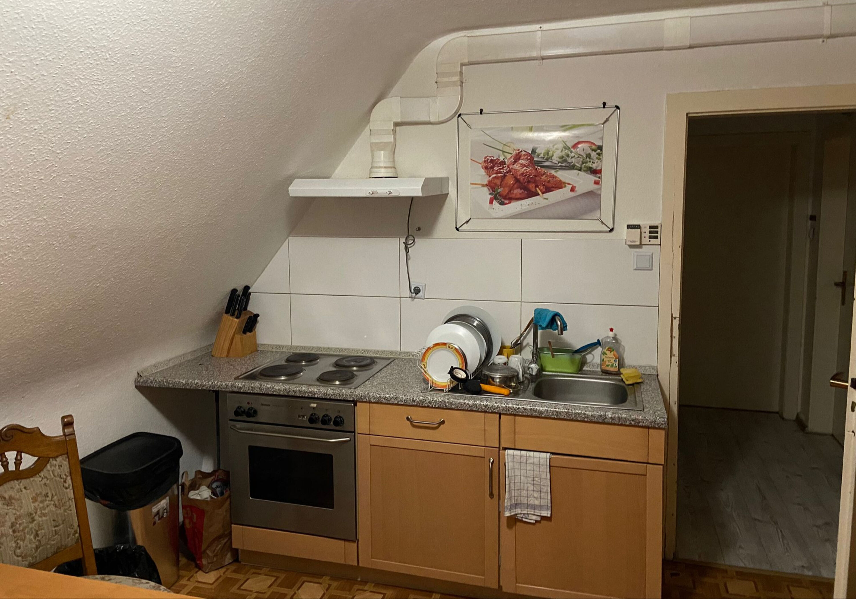 Monteur-Zimmer - Leopoldshöhe - pokoje dwuosobowe z kuchnią i łazienką w Bielefeld