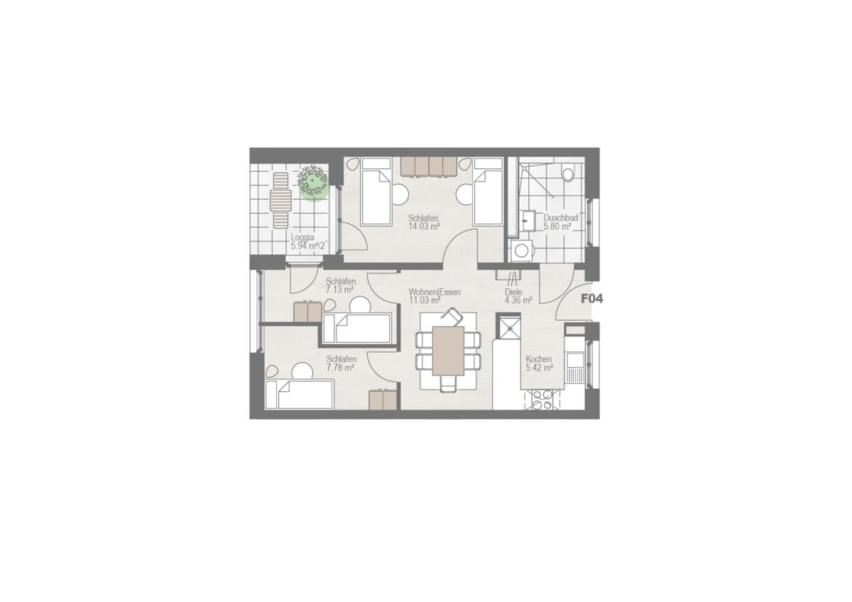 Monteur-Zimmer - Eggenstein-Leopoldshafen - Top Neubau - Wohnung in 68782 Brühl