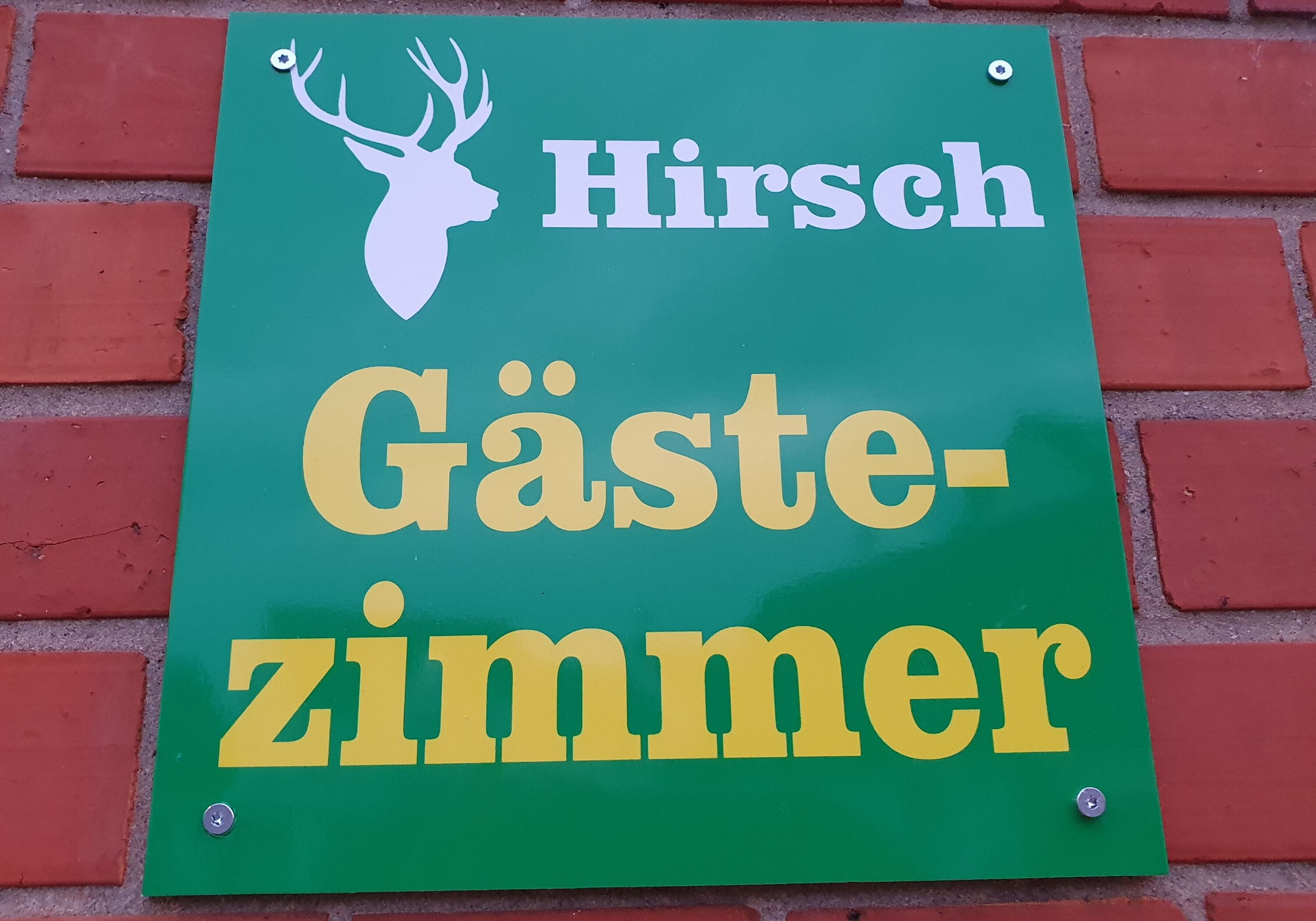 Monteur-Zimmer - Gästezimmer Hirsch