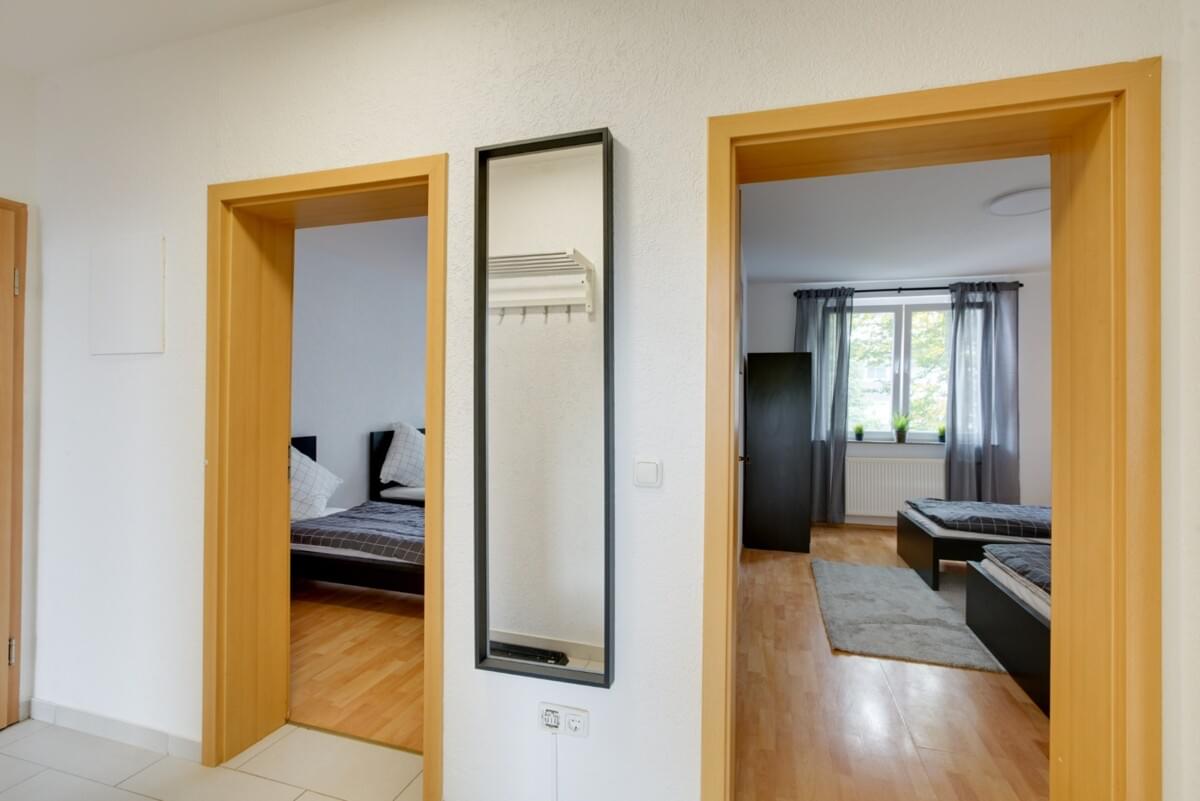 Monteur-Zimmer - Holzwickede - Monteurwohnungen in Gelsenkirchen, Krefeld, Neuss, Marl, Düsseldorf alle mit WIFI, Einzelbetten, eigenem Badezimmer und Küche