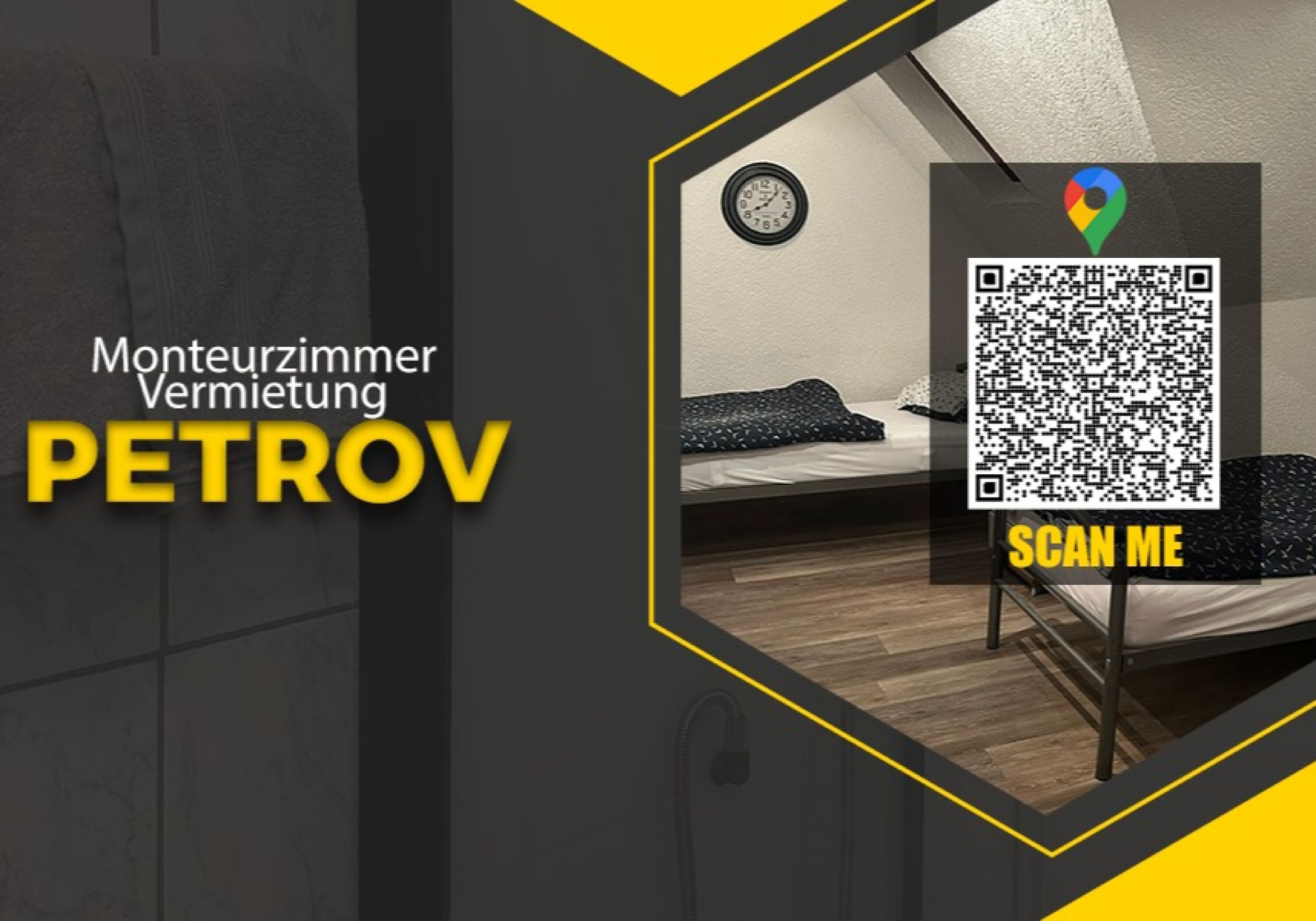 Monteur-Zimmer - Holzwickede - Monteurzimmer Vermietung Petrov