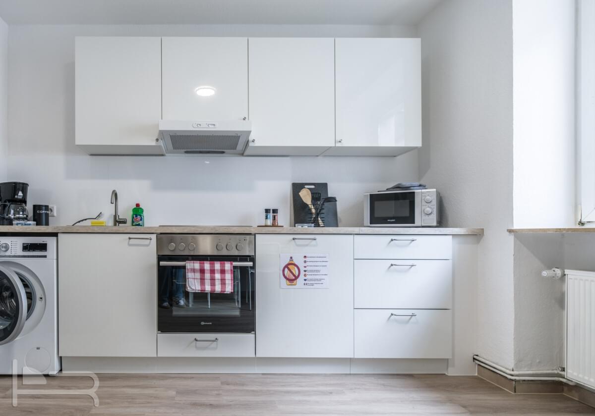 Monteur-Zimmer - Mainz-Kastel - Monteurwohnungen Wiesbaden / Mainz – Küche, WLAN, Parkplatz, Reinigung inklusive