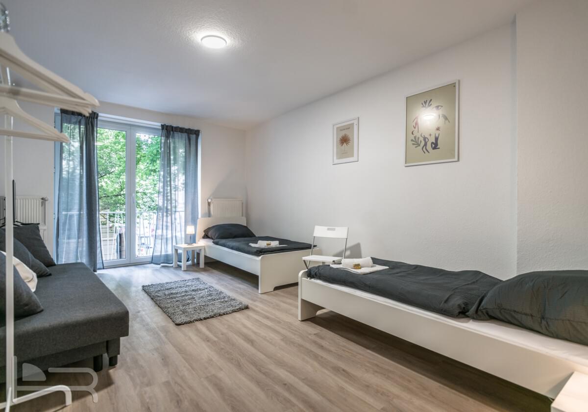 Monteur-Zimmer - Mainz-Kastel - Monteurwohnungen Wiesbaden / Mainz – Küche, WLAN, Parkplatz, Reinigung inklusive