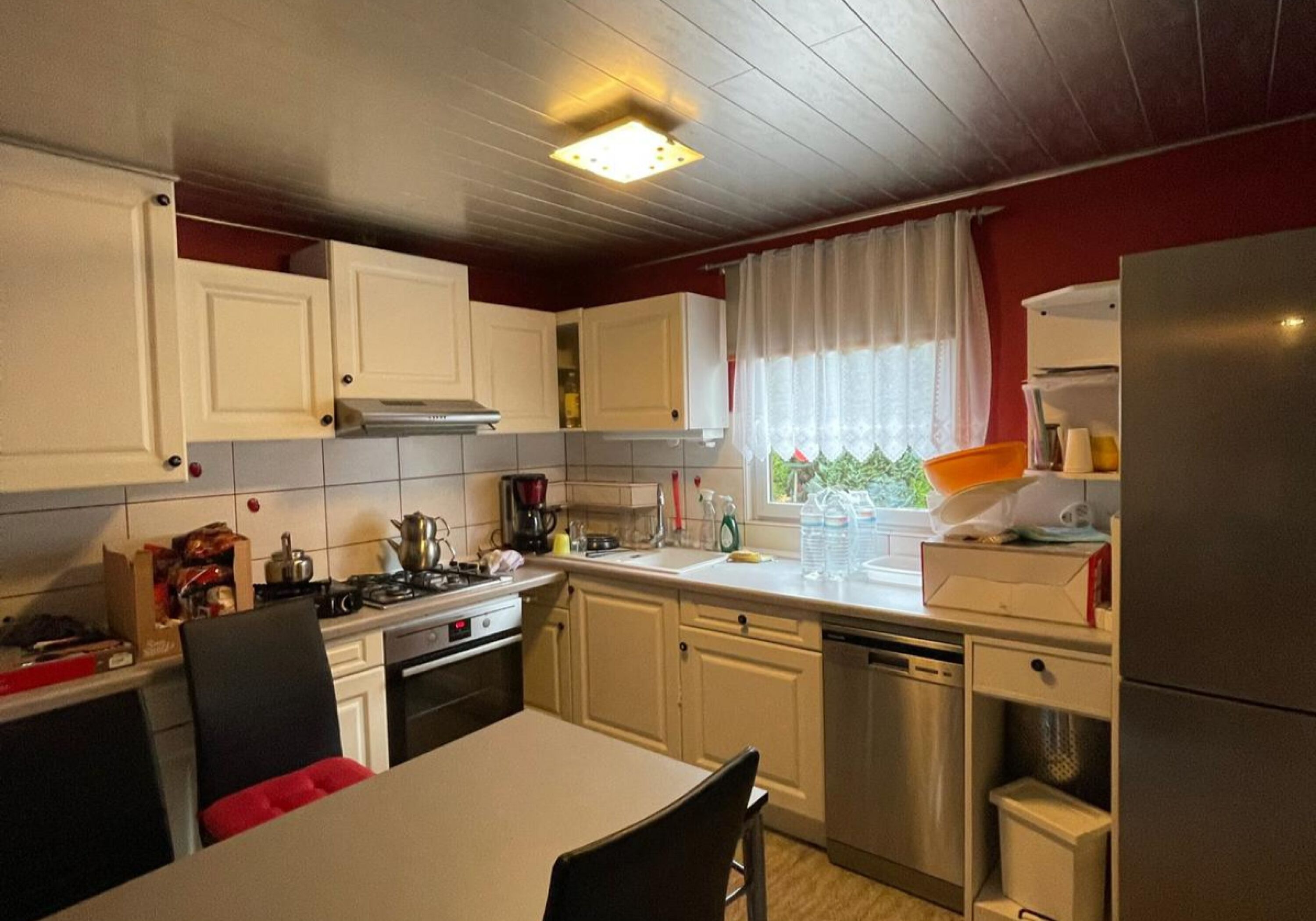 Monteur-Zimmer - Preis pro Nacht - Bungalow 60m² -2 Zimmer, 6 Betten mit Garten, Grill, Terasse
