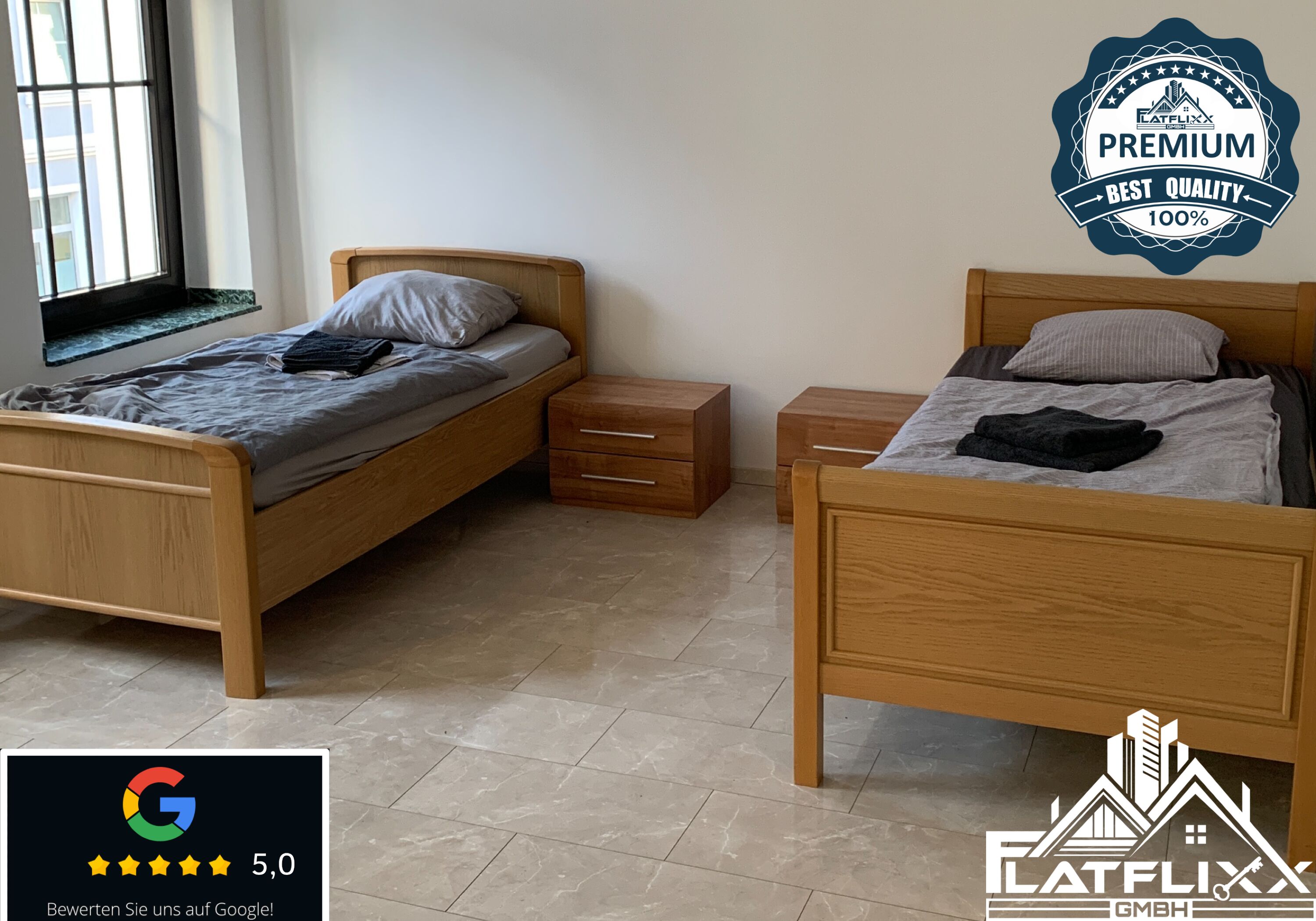 Monteur-Zimmer - Jülich - Top-Business Apartment Flatflixx MG 1