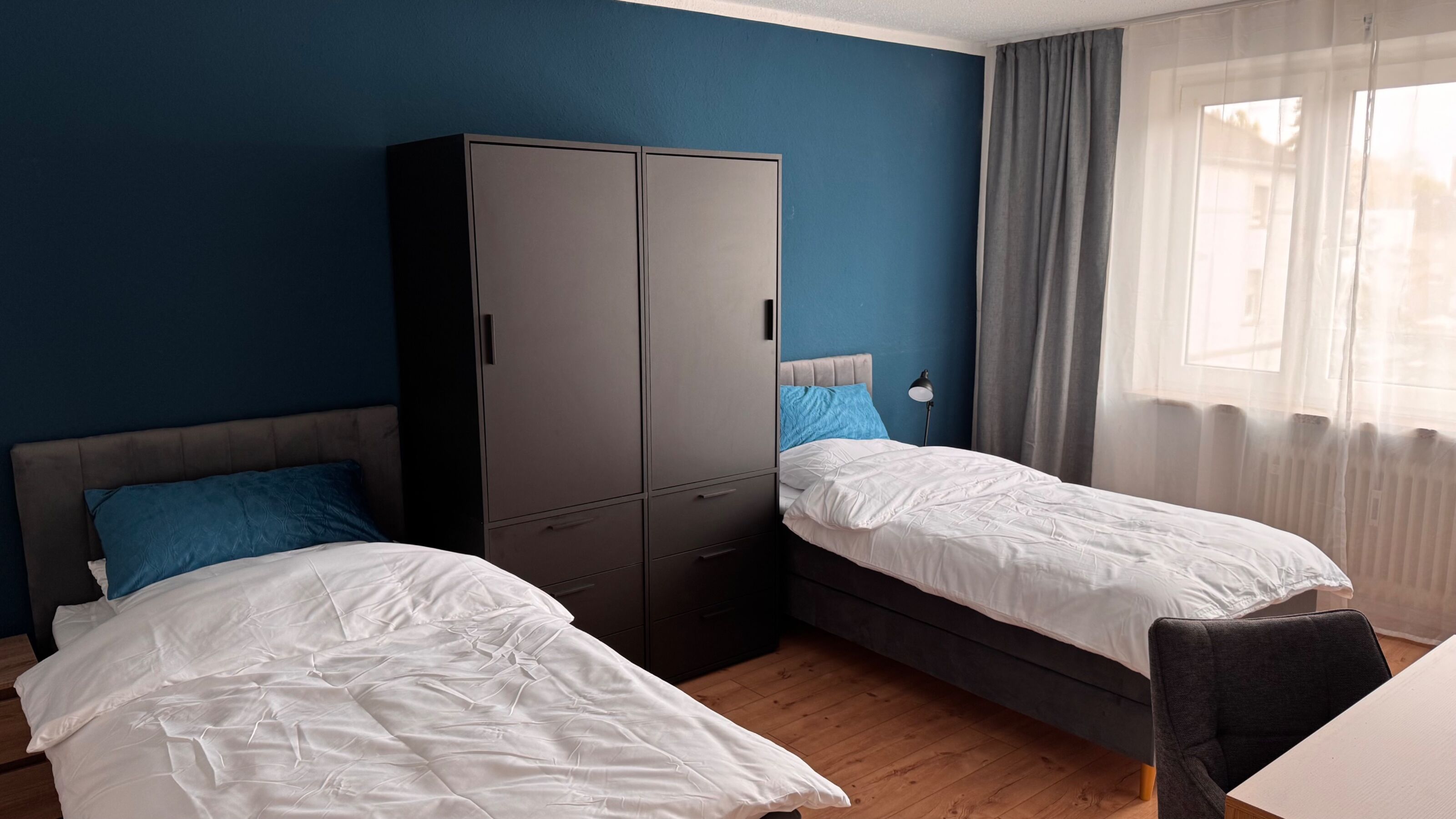 Monteur-Zimmer - Jülich - ProStays Apartment mit 4 Einzelbetten