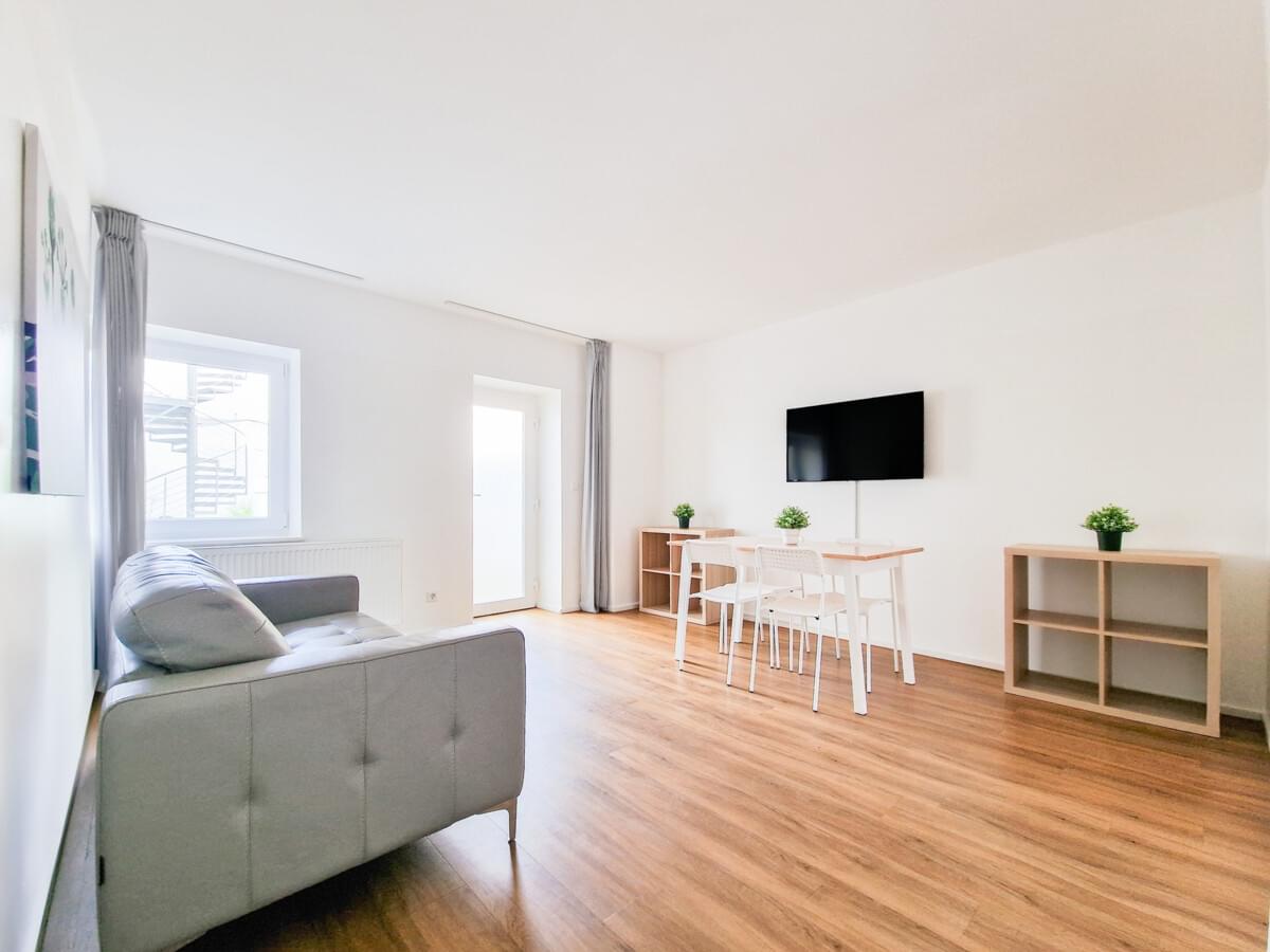Monteur-Zimmer - Korschenbroich - Monteurwohnungen - bis zu 4 Personen - Küche - Bad - Waschmaschine