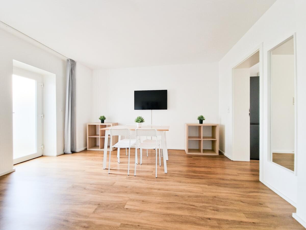Monteur-Zimmer - Korschenbroich - Monteurwohnungen - bis zu 4 Personen - Küche - Bad - Waschmaschine