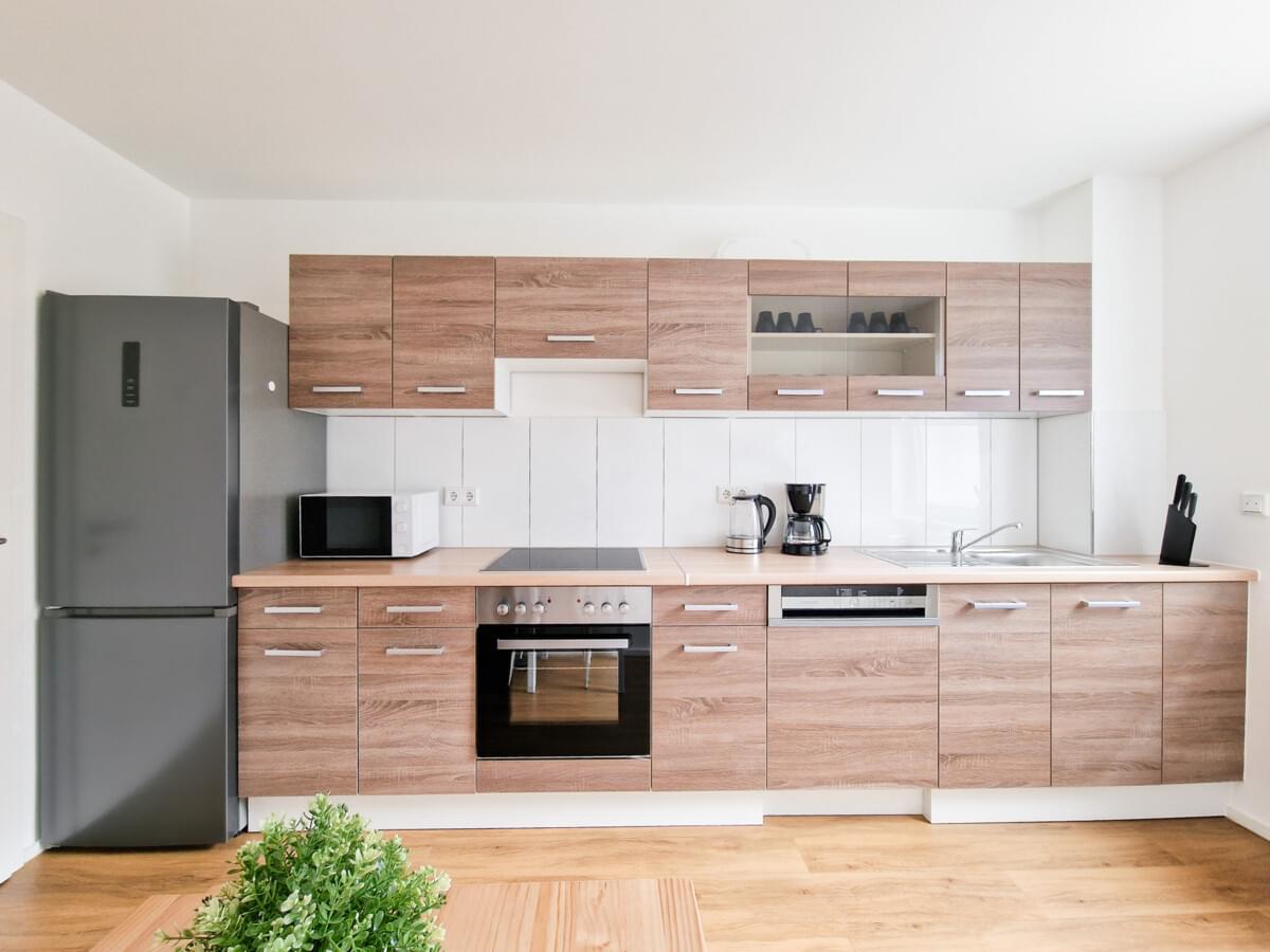 Monteur-Zimmer - Korschenbroich - Monteurwohnungen - bis zu 4 Personen - Küche - Bad - Waschmaschine