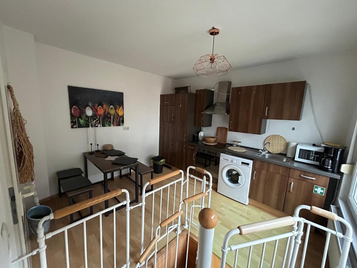 Monteur-Zimmer - Krefeld - Work Stays - Monteurswohnung ★★★★★ | Küche |WIFI | Smart TV | Bad | Waschmaschine | Bettwäsche