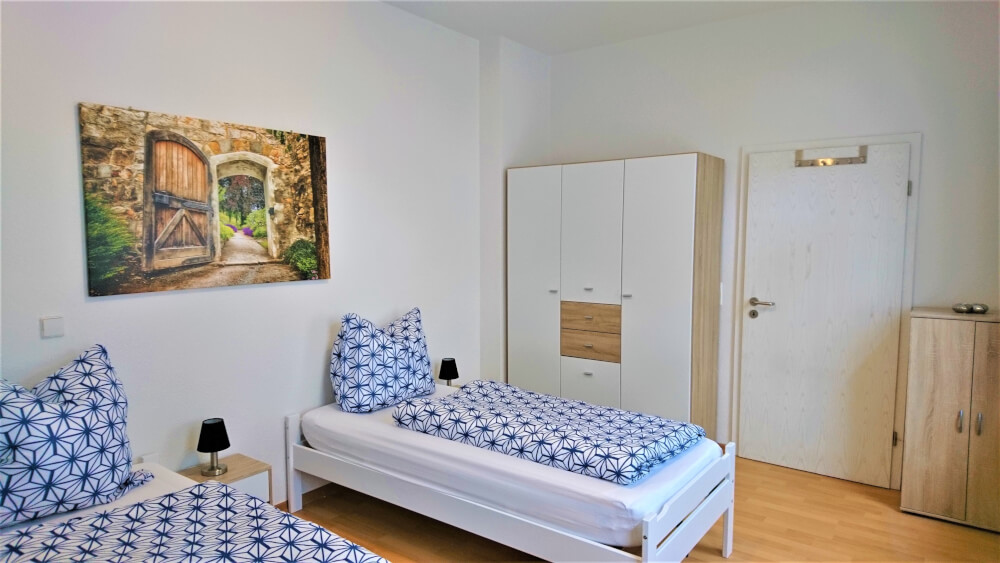 Monteur-Zimmer - Halle (Kreisfreie Stadt Halle) - Citywohnungen Halle Innenstadt und Nähe Leuna, 1-8 Gäste