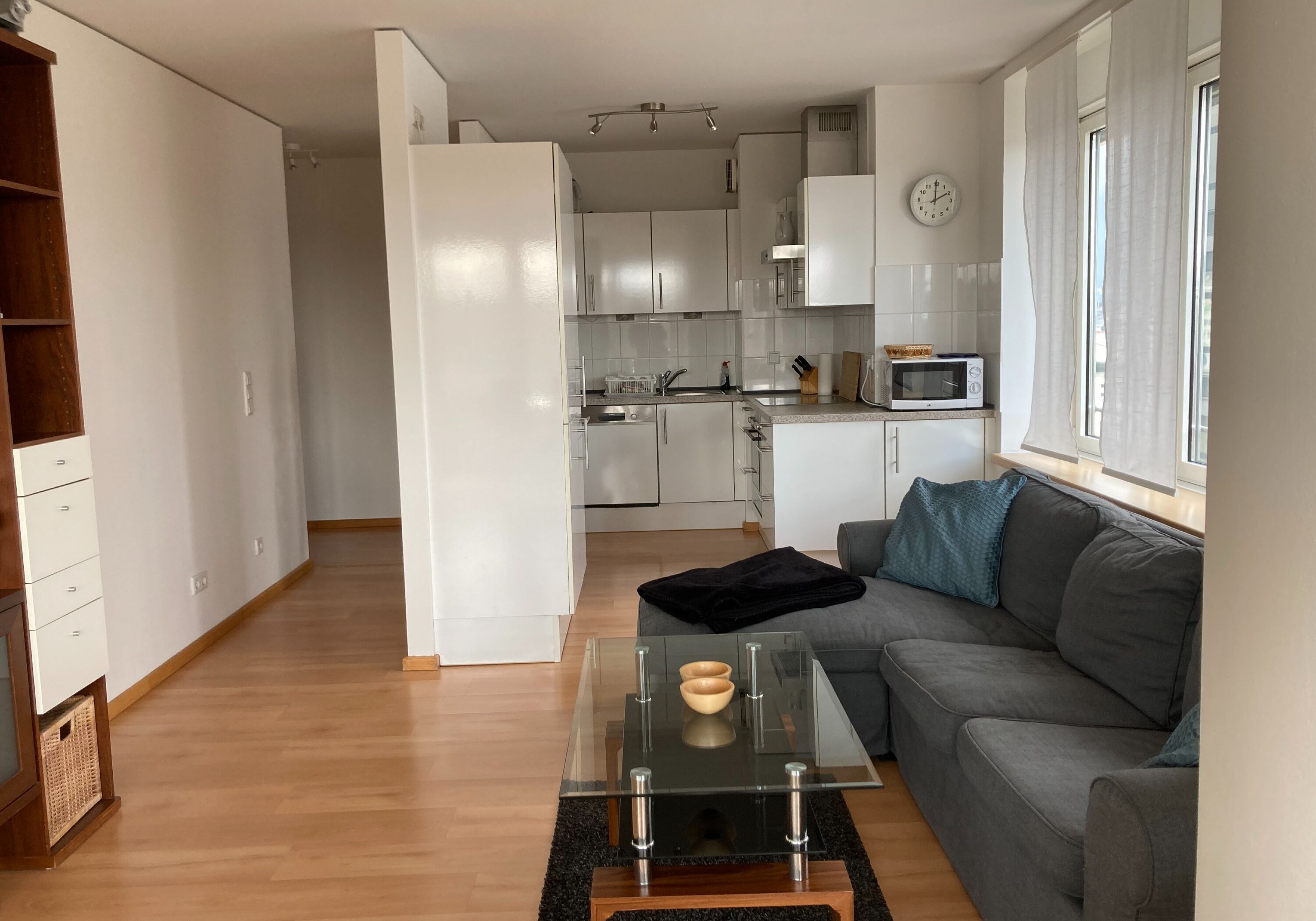 Monteur-Zimmer - Kiel (Kreisfreie Stadt Kiel, Kreis Rendsburg-Eckernförde) - Hafenblick