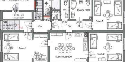 Monteur-Zimmer - Gemeinschaftsraum - Donauraum - Haus HERZOGENBURG - Apartment Top 1