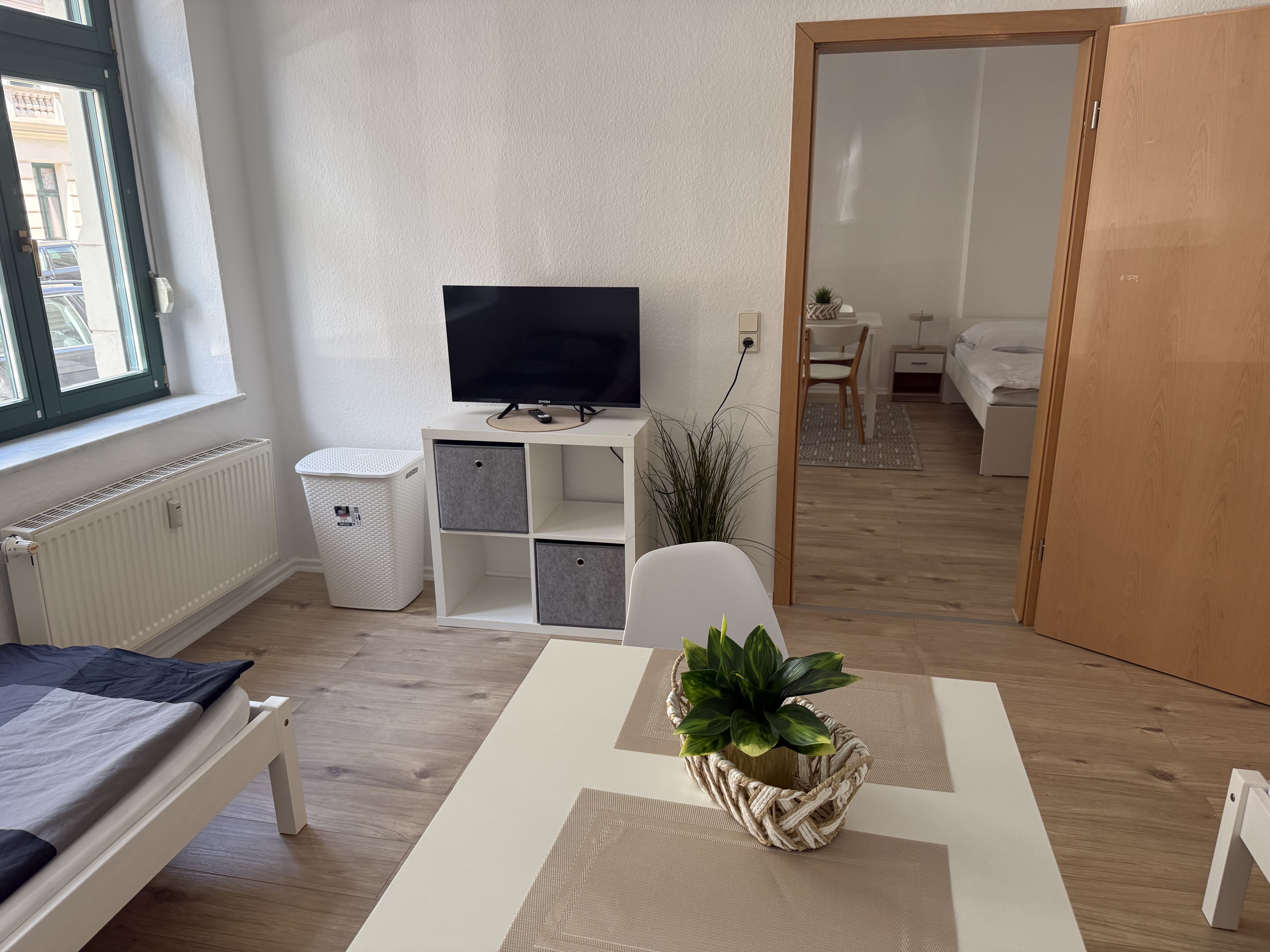 Monteur-Zimmer - Haldensleben - Monteurswohnung-3Zimmer-Erdgeschoss-Balkon