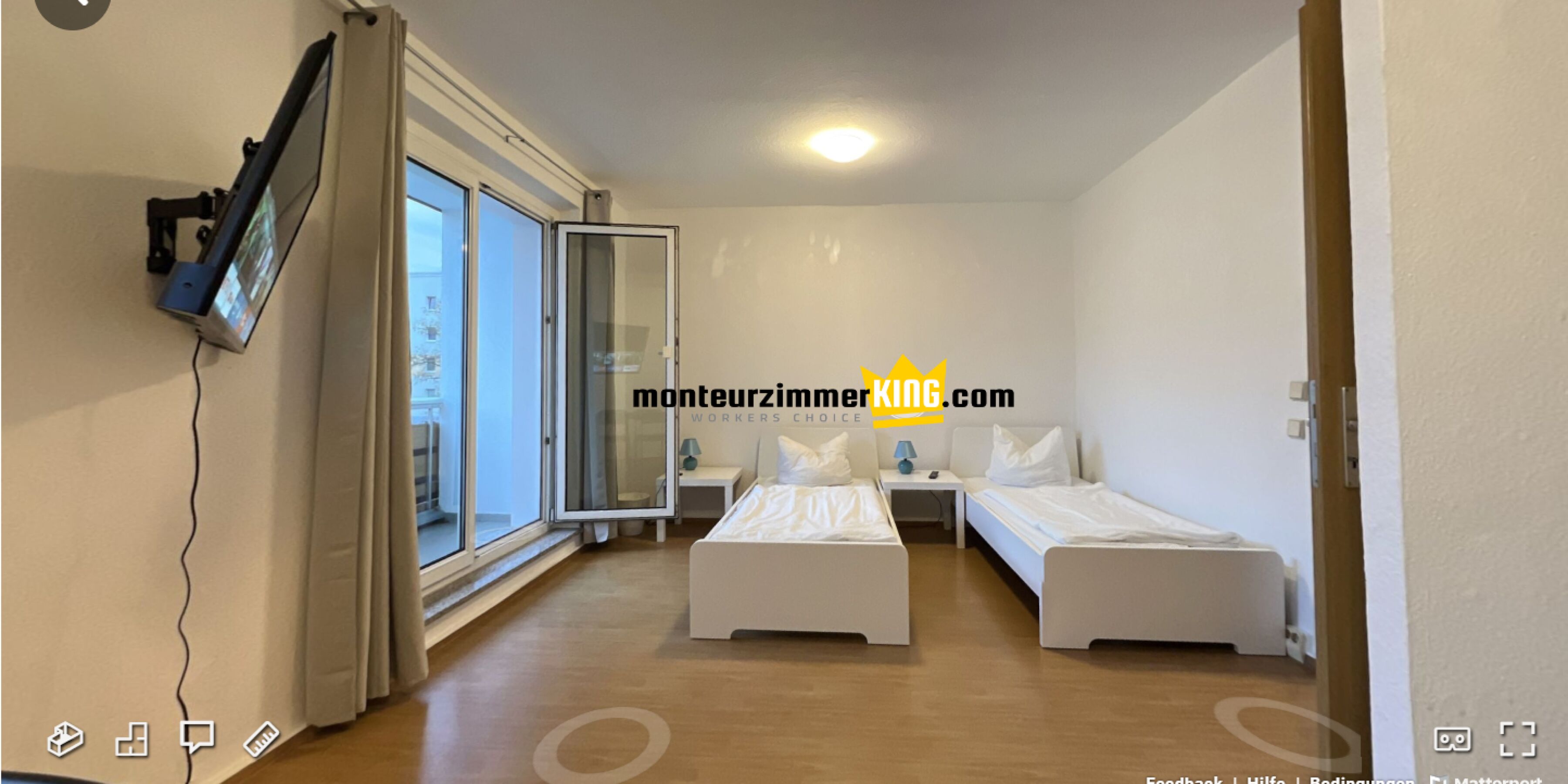 Monteur-Zimmer - Burg (Jerichower Land) - GOLDENBED´s die NR.1 in MAGDEBURG - 100% Ausstattung