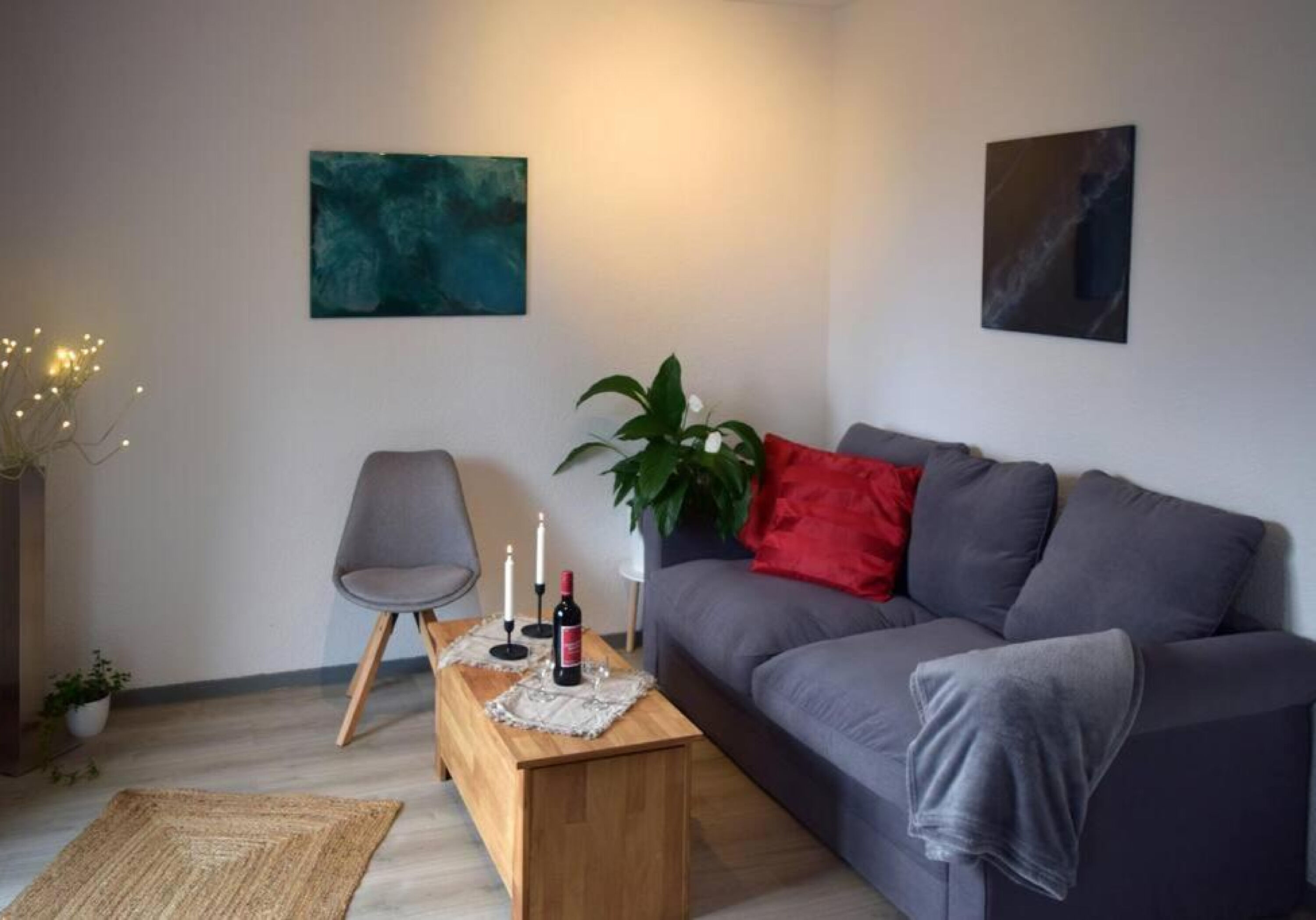Monteur-Zimmer - Magdeburg - Neu Stadtfeld Appartement Domblick mit Balkon 2Einzelbetten
