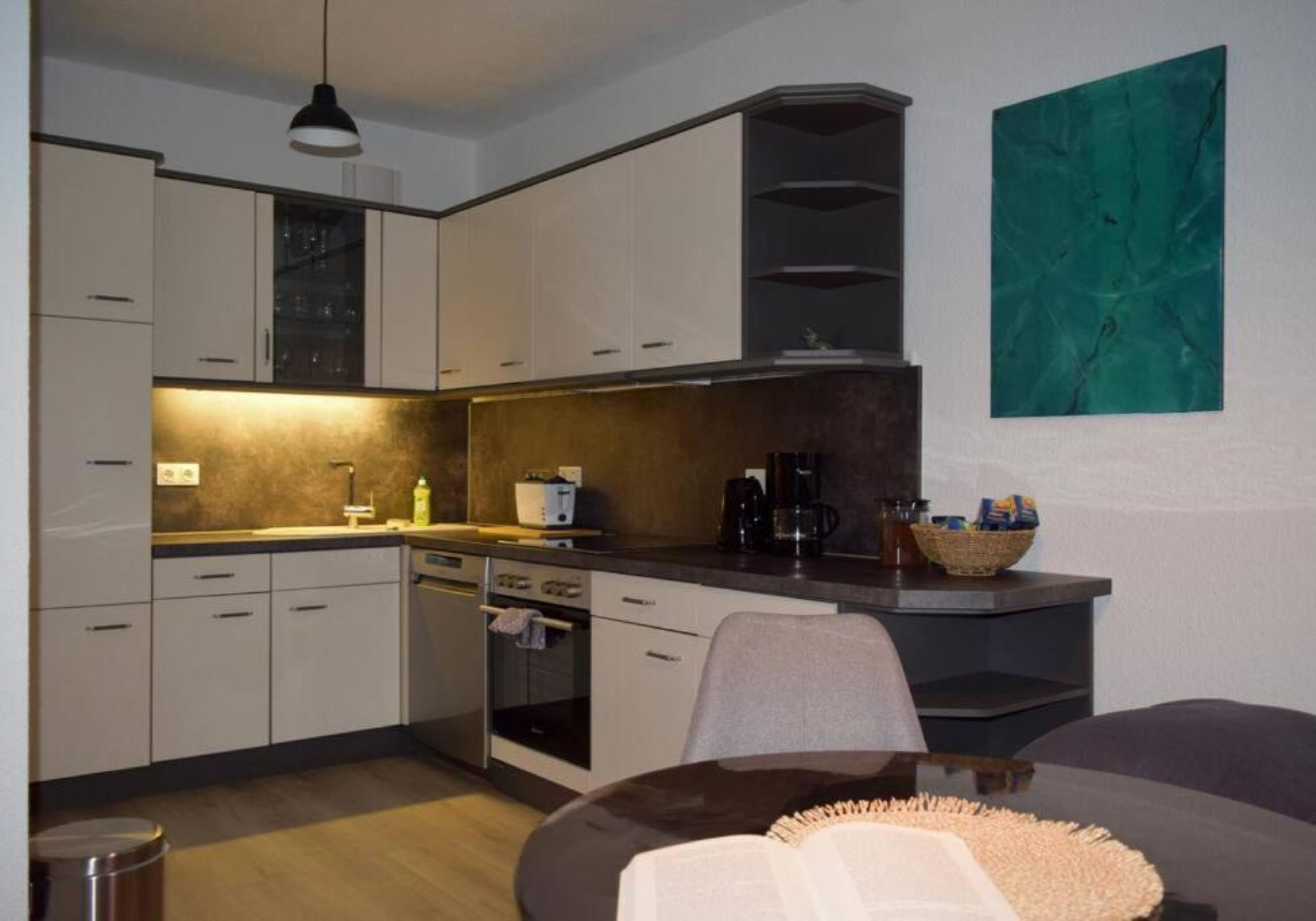 Monteur-Zimmer - Magdeburg - Neu Stadtfeld Appartement Domblick mit Balkon 2Einzelbetten