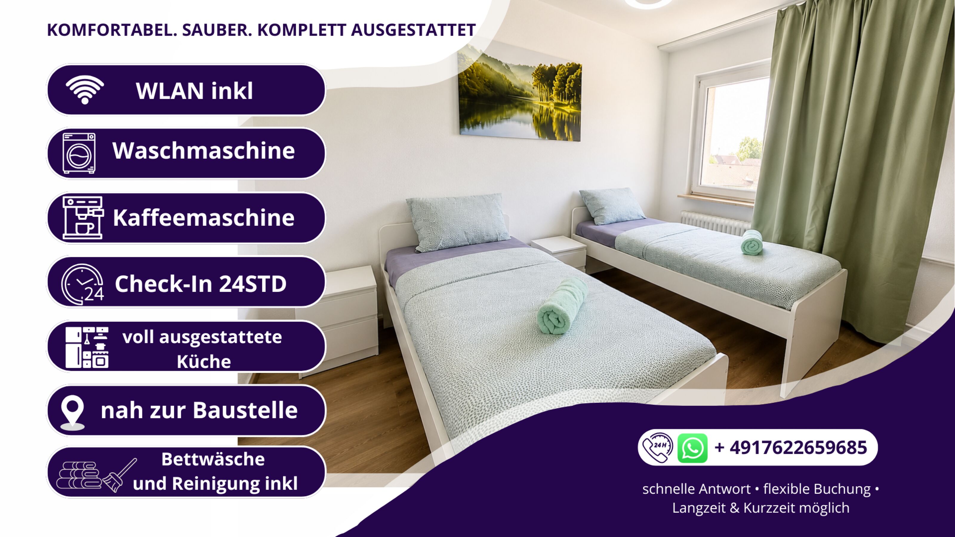 Monteur-Zimmer - Datteln - Monteurwohnungen in Oberhausen