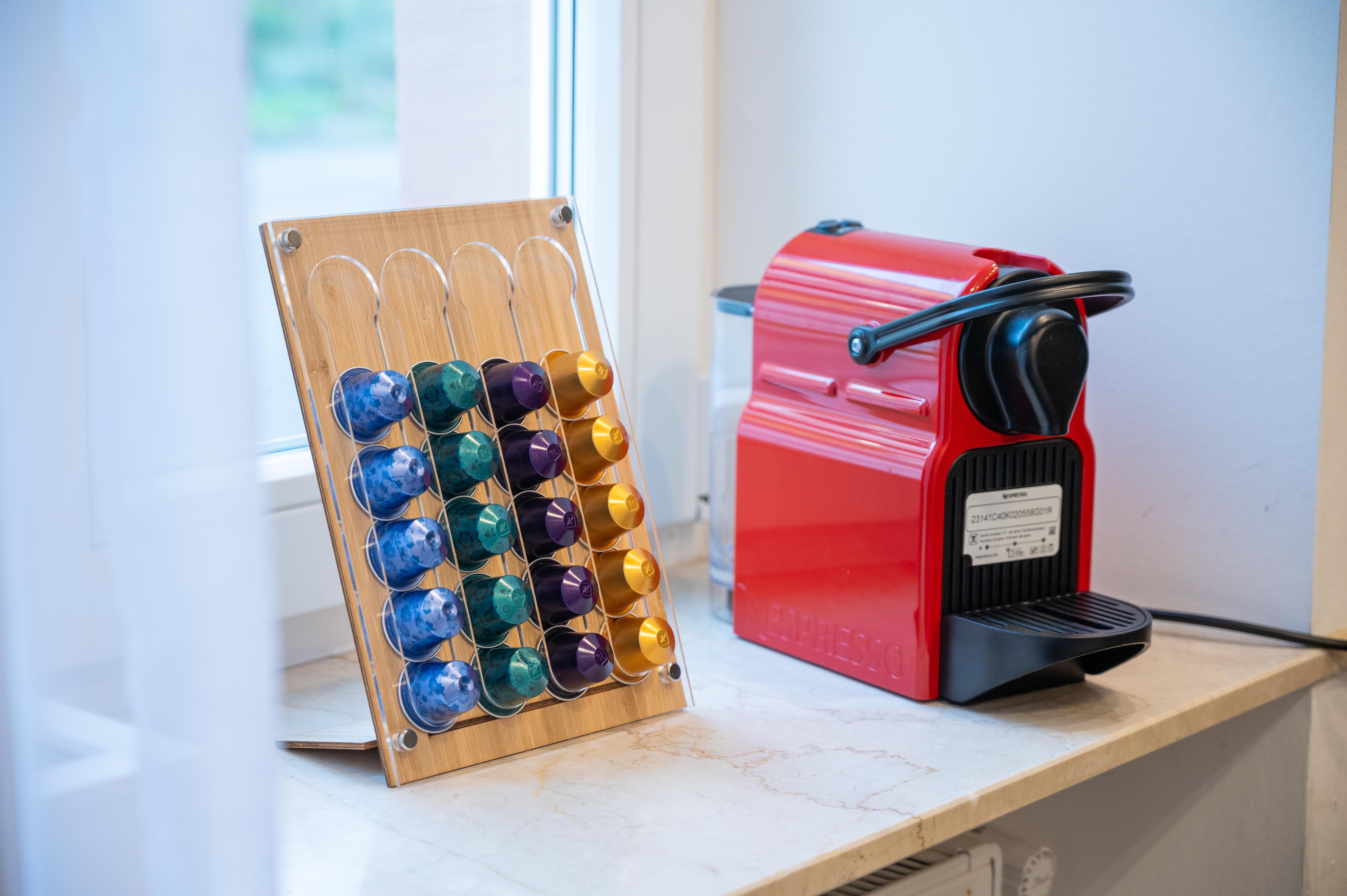 MonteurZimmer: Nespresso-Kaffeemaschine - Moderne Unterkünfte für Geschäftsreisende
