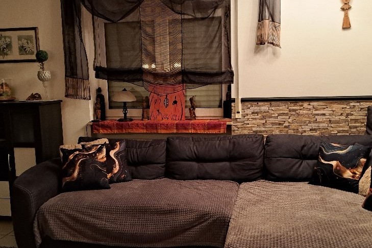 MonteurZimmer: Wohnzimmer FEWO Lea Marie - KERSTIN Winter