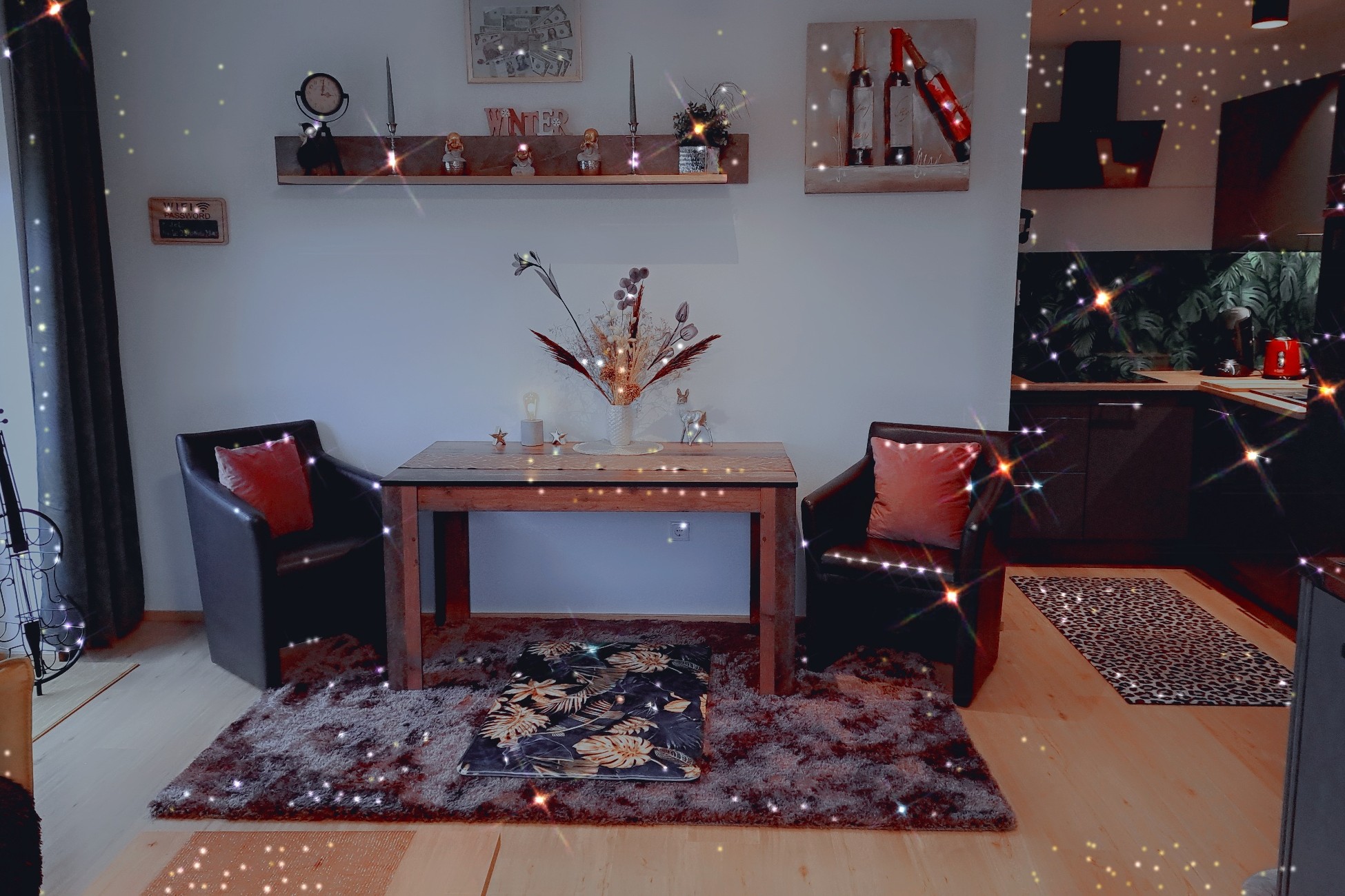 MonteurZimmer: Wohn-Esszimmer FEWO Alex - KERSTIN Winter