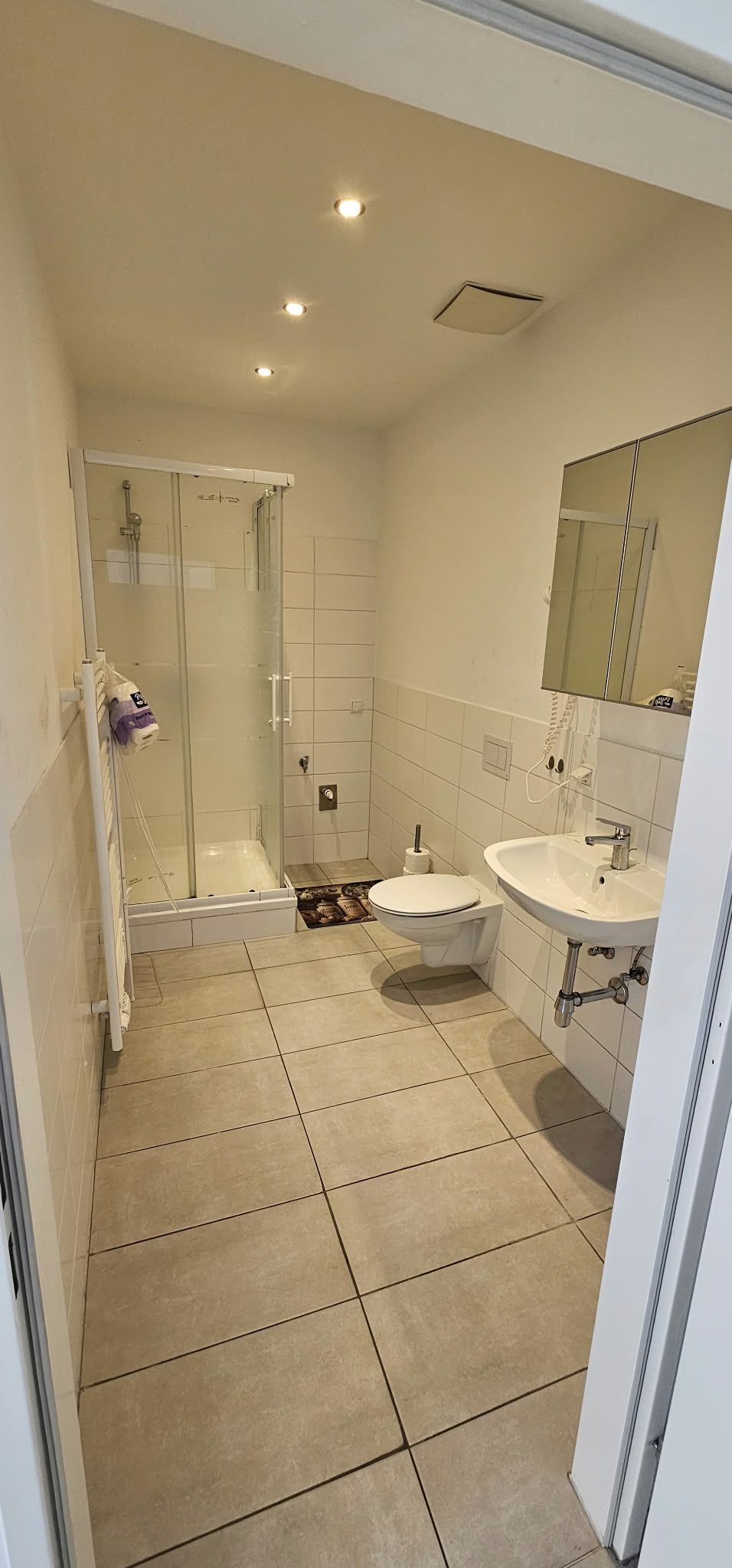 MonteurZimmer: Sanitär - Tafili Apartments Puchstrasse 4 8020 Graz - 33+ Betten -  Tafili - Graz  Monteurzimmer Arbeiterunterkunft