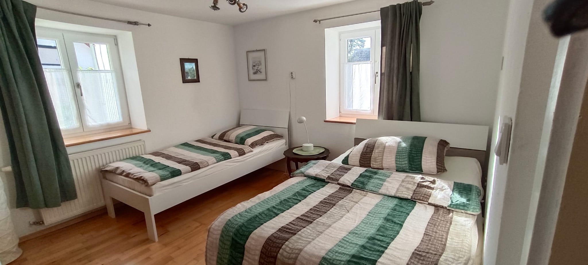 Monteur-Zimmer - Waschmaschine - Techendorf - Zimmer 1 - Ferienwohnung Weissenstein